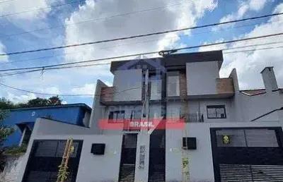 Sobrado com piscina alto padrão em são josé dos pinhais no bairro boneca do iguaçu lindo! 3 dormitó