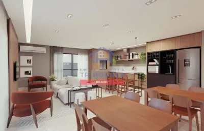 Lindos apartamentos novos de 02 ou 03 dormitórios com suíte e tipologias diferentes no bairro novo