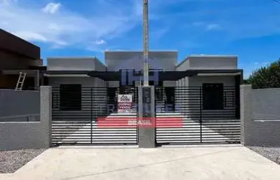 Linda casa térrea  à venda no bairro  capela velha, araucária