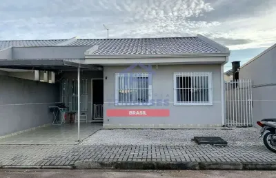 Casa térrea à venda com 3 dormitórios , bairro eucaliptos, fazenda rio grande, pr