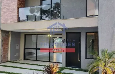 Lindo sobrado novo com 3 dormitórios à venda, pilarzinho, curitiba, pr por r$1.600.000