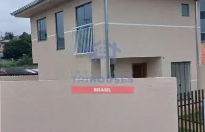 Lindo sobrado novo com 3 dormitórios á venda no bairro guarani, colombo, pr
