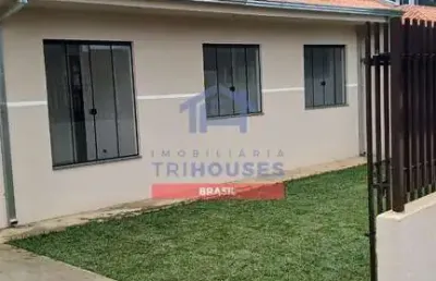Excelente casa térrea averbada à venda no bairro guarani, colombo, pr por apenas r$ 350 mil