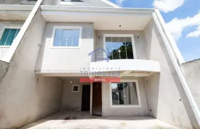 Maravilhoso sobrado com 4 dormitórios , 2 suítes à venda, no bairro cajuru, curitiba, pr
