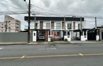 Sobrado geminado no jardim iririú com 2 quartos para locação, 85 m²