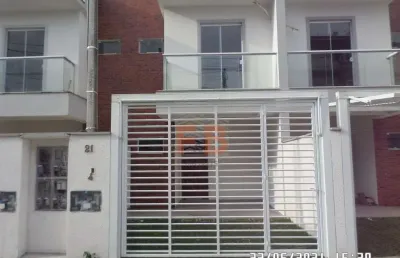 Sobrado geminado no jardim iririú com 3 quartos para venda, 85 m²