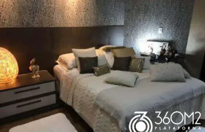 Apartamento para venda em santo andré, vila valparaíso, 3 dormitórios, 3 suítes, 5 banheiros, 2 vagas