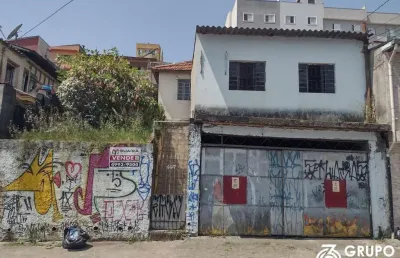 Terreno para venda em santo andré, vila luzita, 1 dormitório, 1 banheiro, 2 vagas