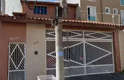 Sobrado para venda em santo andré, vila cecília maria, 2 dormitórios, 1 suíte, 2 banheiros, 2 vagas