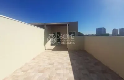 Cobertura para venda em santo andré, parque industriário, 2 dormitórios, 1 suíte, 3 banheiros, 1 vaga