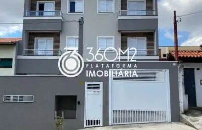 Cobertura para venda em santo andré, vila camilópolis, 2 dormitórios, 1 suíte, 1 vaga