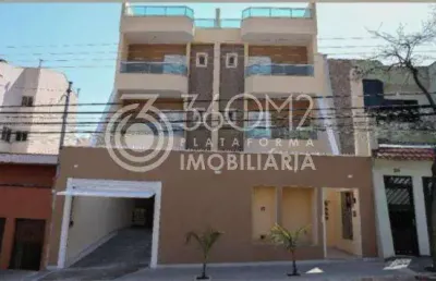 Cobertura para venda em santo andré, utinga, 3 dormitórios, 1 suíte, 2 banheiros, 2 vagas