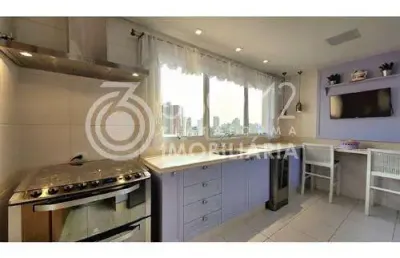 Apartamento para venda em santo andré, vila bastos, 2 dormitórios, 2 suítes, 3 banheiros, 3 vagas