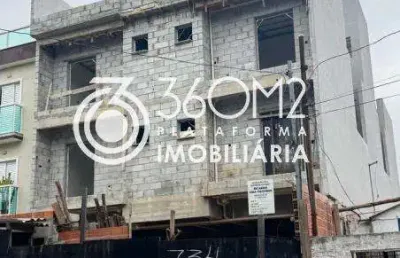 Cobertura para venda em santo andré, parque novo oratório, 2 dormitórios, 1 suíte, 2 banheiros, 2 vagas