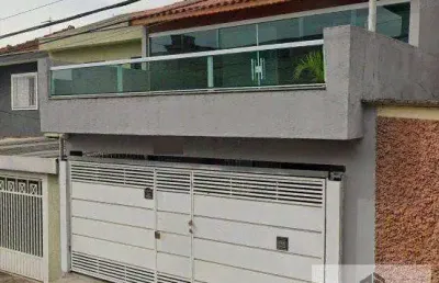 Sobrado para venda em santo andré, santa maria, 3 dormitórios, 1 banheiro, 2 vagas