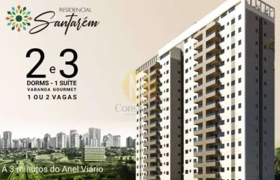 Lançamento - residencial santarém - 2 e 3 dormitórios - parque industrial