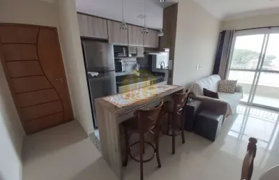 Lindo apartamento de 2 quartos, suite, varanda goumert - parque industrial