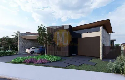 Casa 3 suítes - 329 m² - espaço gourmet e piscina - jd do golfe i