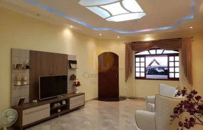 Sobrado 3 dormitórios sendo 1 suíte - 205 m² - 2 vagas - bosque dos ypes