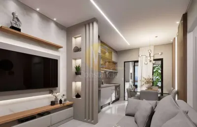 Apartamento 2 suítes - residencial ruy barbosa -  caraguatatuba 66 e 69m²