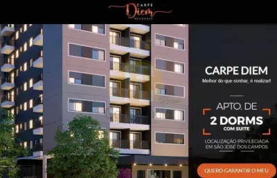 Carpe diem residence - 2 dormitórios com suíte - lançamento no jd paulista