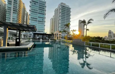 Apartamento de alto padrão com vista para o mar – 3 suítes no al mare beach front