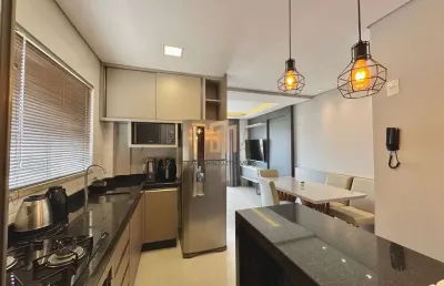 Apartamento mobiliado ao lado do fórum, camboriú/sc