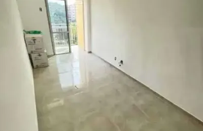 Apartamento com 2 quartos para alugar na rua caniu, pechincha, rio de janeiro, 63 m2 por r$ 1.200