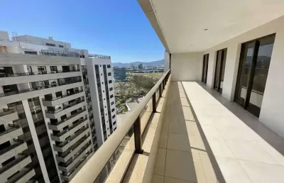 Cobertura com 4 quartos à venda na rua escritor rodrigo melo franco, barra da tijuca, rio de janeiro, 283 m2 por r$ 2.117.350