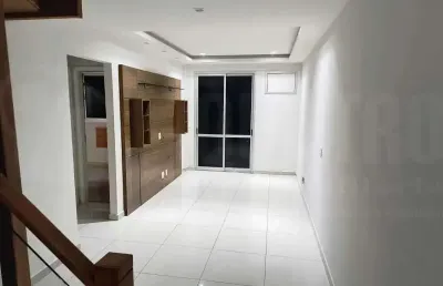 Cobertura com 3 quartos à venda na rua florianópolis, praça seca, rio de janeiro, 135 m2 por r$ 350.000