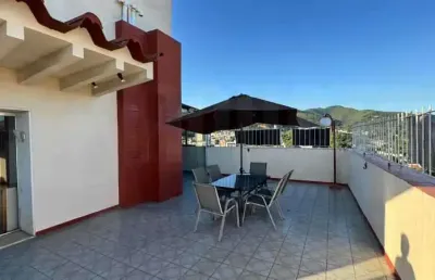 Cobertura com 3 quartos à venda na estrada pau-ferro, pechincha, rio de janeiro, 245 m2 por r$ 639.000