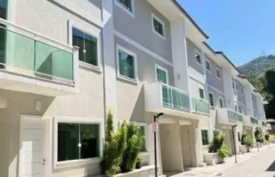 Casa em condomínio fechado com 3 quartos à venda na estrada são gonçalo, taquara, rio de janeiro, 156 m2 por r$ 370.000