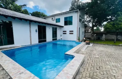 Aluguel — casa 100% mobiliada no jardim friburgo, tarumã