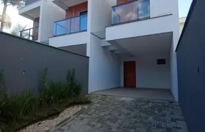 Sobrado geminado para venda em joinville, santo antônio, 3 dormitórios, 1 suíte, 3 banheiros, 2 vagas