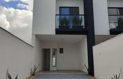 Sobrado geminado para venda em joinville, vila nova, 3 dormitórios, 1 suíte, 2 vagas