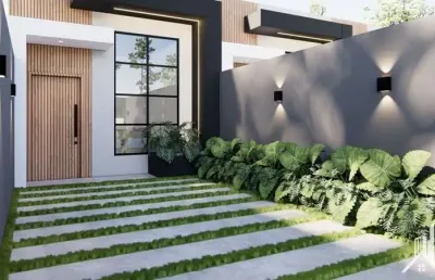 Casa geminada para venda em joinville, vila nova, 3 dormitórios, 1 suíte