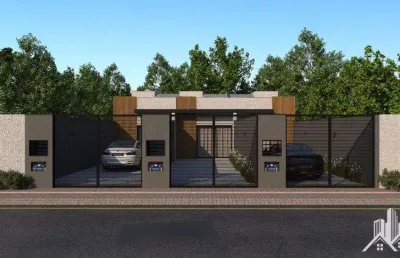 Casa geminada para venda em joinville, aventureiro, 2 dormitórios, 2 vagas