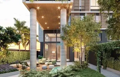 Apartamento garden alto padrão, na planta com 4 quartos sendo 4 suítes, localizado no ahú