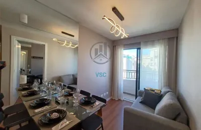Belo apartamento na vila izabel, 2 quartos e sacada privativa com vaga!