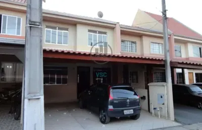 Ótimo sobrado em condomínio no alto boqueirão, 3 quartos com 2 vagas