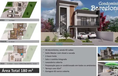 Casa em condomínio à venda no bairro uberaba em curitiba