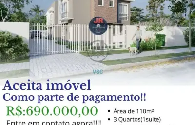 Sobrado em condomínio  3 quartos, sendo 1 suite à venda no boa vista.