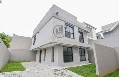 Sobrado triplex a venda em santa felicidade condomínio fechado não geminado
