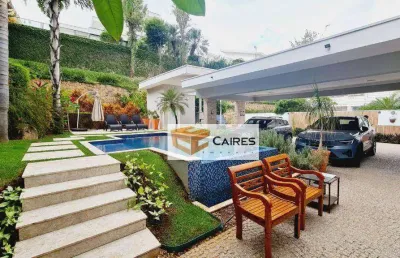 Casa com 5 dormitórios à venda, 520 m² por r$ 7.000.000,00 - alphaville - campinas/sp
