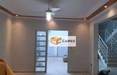 Casa com 3 dormitórios à venda, 184 m² por r$ 490.000,00 - jardim ouro preto - campinas/sp