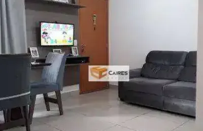 Apartamento com 2 dormitórios à venda, 45 m² por r$ 250.000,00 - jardim antonio von zuben - campinas/sp