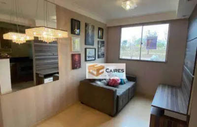 Apartamento com 2 dormitórios à venda, 47 m² por r$ 240.000,00 - loteamento parque são martinho - campinas/sp