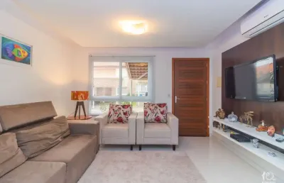 Casa em condomínio fechado com 2 quartos à venda na rua guia lopes, 968, rondônia, novo hamburgo por r$ 385.000