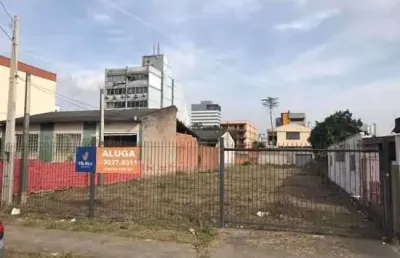 Terreno comercial para alugar no centro, esteio , 500 m2 por r$ 1.500