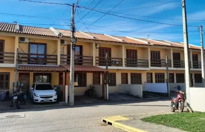 Casa em condomínio fechado com 2 quartos à venda na rua maria ledi da silva ramos, 51, boa vista, sapucaia do sul por r$ 190.000